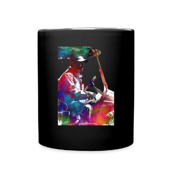Sport des joueurs de golf #golf #sport - Mug uni - noir - Devant