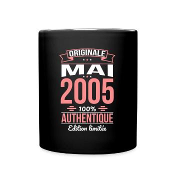 20th Anniversary - Original - May 2005 - Full Colour Mug - black - Front