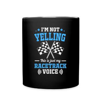 Drag Race - Tasse einfarbig - Schwarz - Vorne