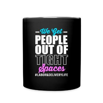 Midwife - Full Colour Mug - black - Front