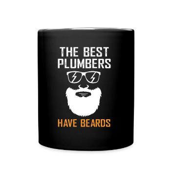 Plumber - Full Colour Mug - black - Front