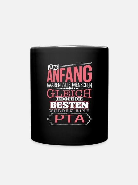 PTA - Die Beste - Tasse einfarbig - Schwarz