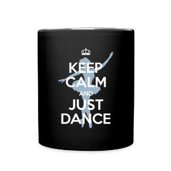 Dance - keep calm - Mug uni - noir - Devant