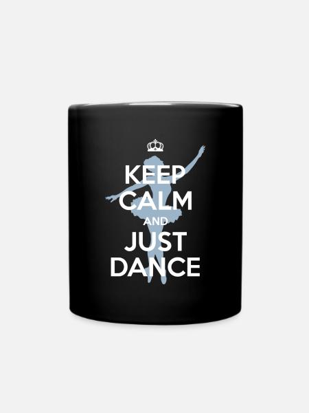 Dance - keep calm - Mug uni - noir