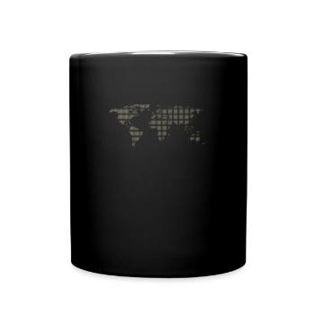 Lumières de la planète - Mug uni - noir - Devant