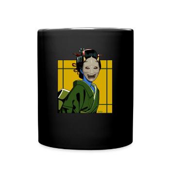 Geisha demon - Full Colour Mug - black - Front