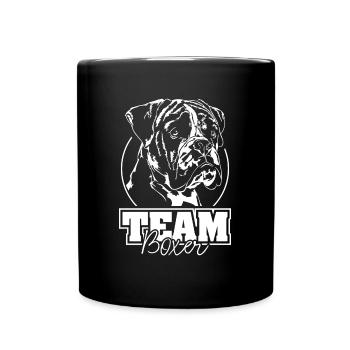 TEAM BOXER Dogs Dog Wilsigns IGP Dog Sport - Full Colour Mug - black - Front