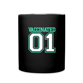 Vacciné 01 - Vacciner Vaccine Heroes Virus Corona - Mug uni - noir - Devant