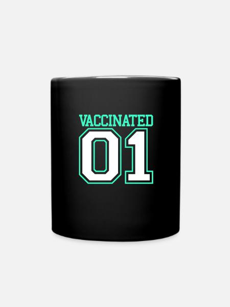 Vacciné 01 - Vacciner Vaccine Heroes Virus Corona - Mug uni - noir