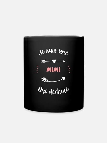 Je suis une mimi qui déchire - Mug uni - noir