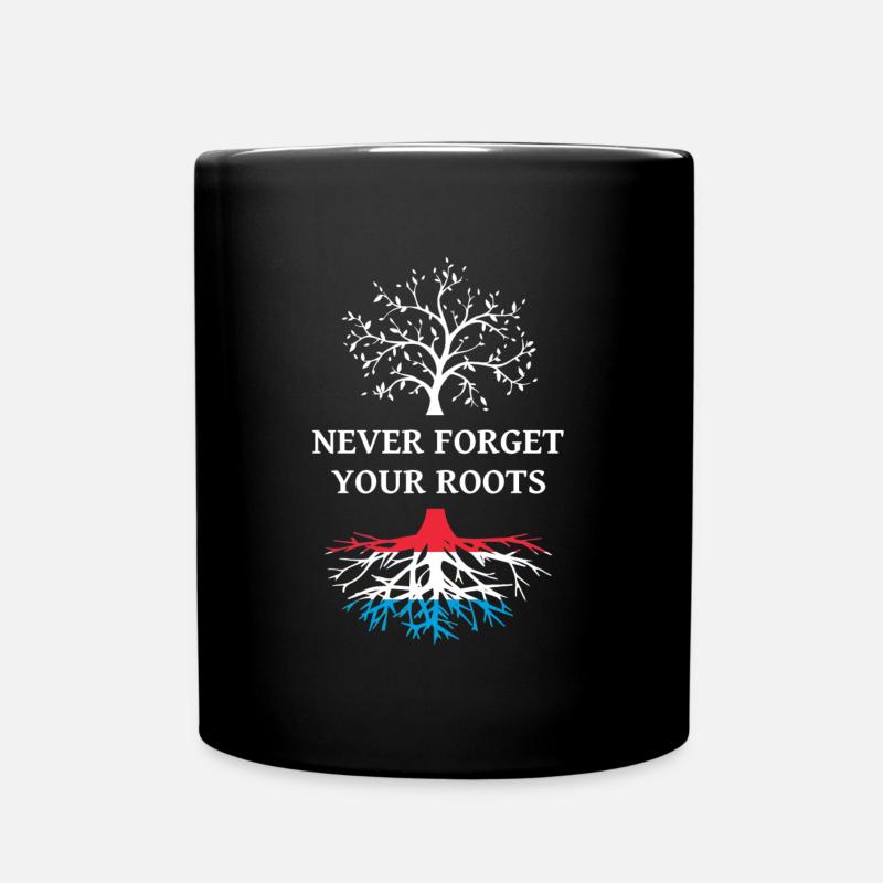 Racines luxembourgeoises - Mug uni - noir