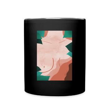 Feminism - Pink October - Full Colour Mug - black - Front