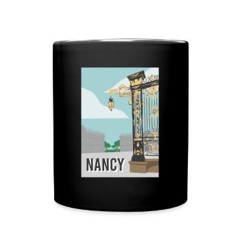 Nancy city - Full Colour Mug - black - Front