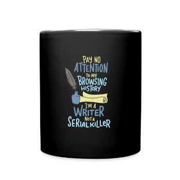 Écrivain - Conteur - Mug uni - noir - Devant
