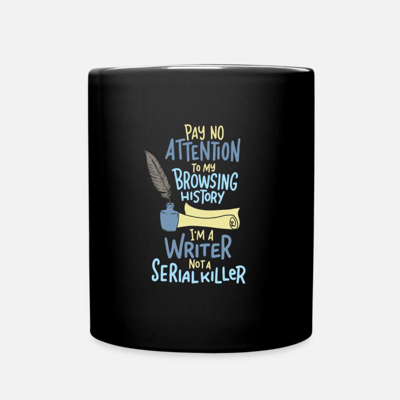 Schriftsteller - Geschichtenerzähler - Tasse einfarbig - Schwarz