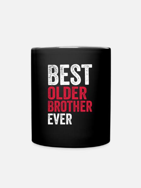 best older brother - Tasse einfarbig - Schwarz