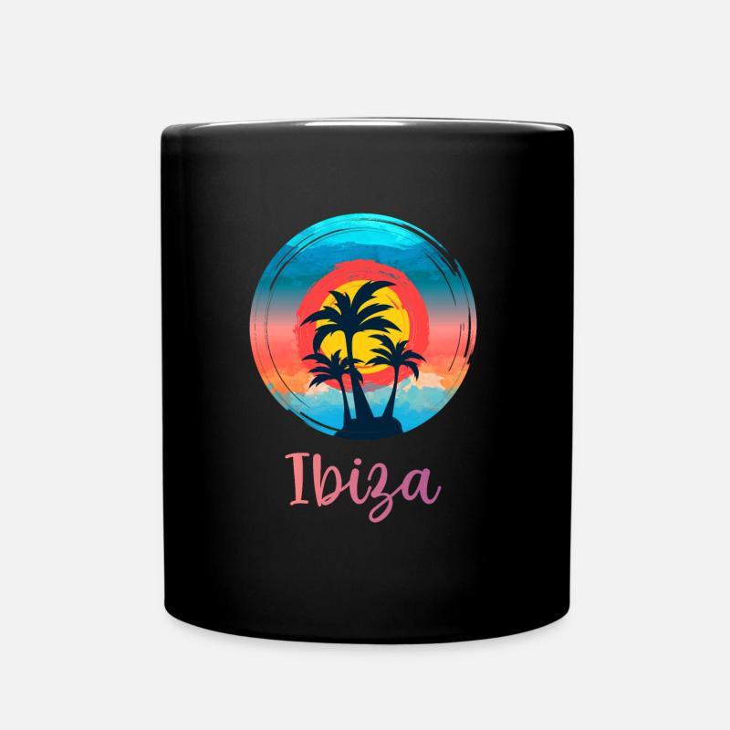 Ibiza - Tasse einfarbig - Schwarz