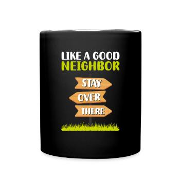 Neighborhood Friends Beer Initiation - Full Colour Mug - black - Front