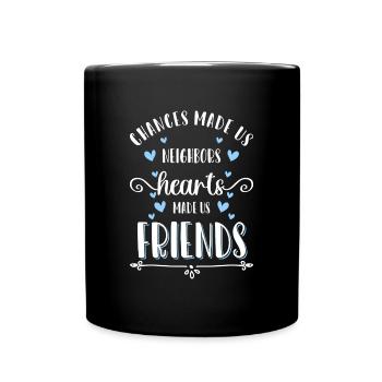 Neighborhood Apartment Celebration - Full Colour Mug - black - Front