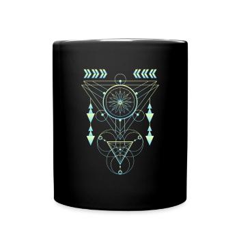 Symbol Superstition Element Faith - Full Colour Mug - black - Front