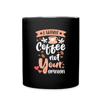 Coffee lovers Energy Espresso Drink - Full Colour Mug - black - Front