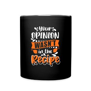Chef Cuisine Hobby Chef Chef Chef - Mug uni - noir - Devant