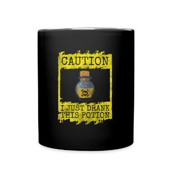 Alchimie Recherche à base de plantes - Mug uni - noir - Devant