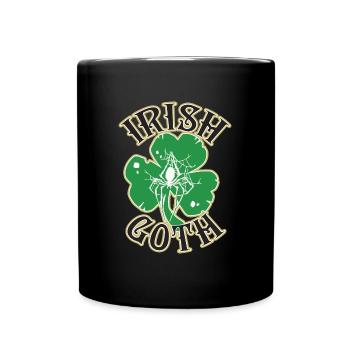 Irish Goth St Patrick's Day - Mug uni - noir - Devant