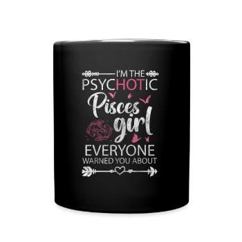 Caractéristiques de naissance de l’astrologie du zodiaque - Mug uni - noir - Devant