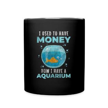 Aquarium Breeder Pet - Full Colour Mug - black - Front