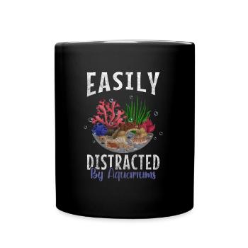 Aquariist Aquariist Nourriture pour poissons - Mug uni - noir - Devant