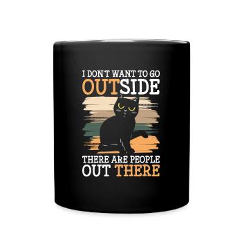 Hate Hate Man Common - Full Colour Mug - black - Front