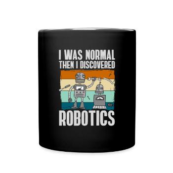 Machine Mechanics Hobby Robotnik - Full Colour Mug - black - Front