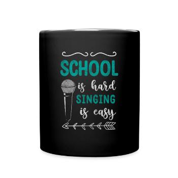 Singer Passion Musical - Full Colour Mug - black - Front