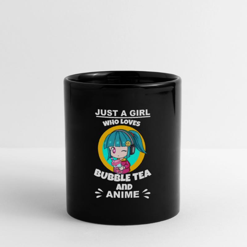 Bubble Tea Bubble Tee Mädchen Geschenk Tasse einfarbig