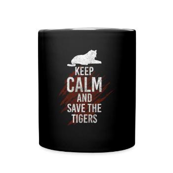 Animal Welfare Activist Vegan Environmental Protection - Full Colour Mug - black - Front