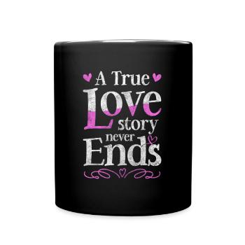 Dear dear partners, - Full Colour Mug - black - Front