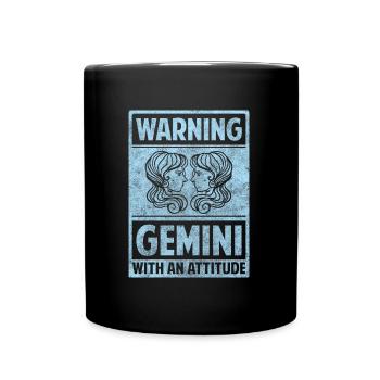 Zodiac Horoscope May Ascendant - Full Colour Mug - black - Front