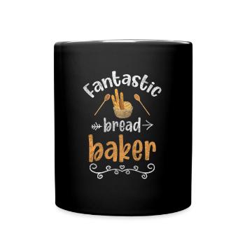 Cuire la pâte à pain de confiserie - Mug uni - noir - Devant