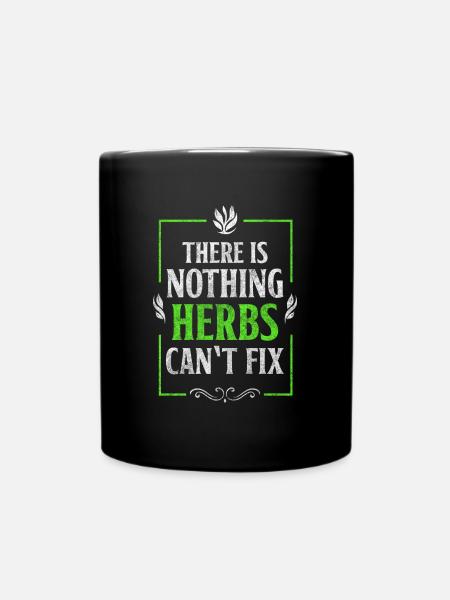 Potion Druid Naturopath - Full Colour Mug - black