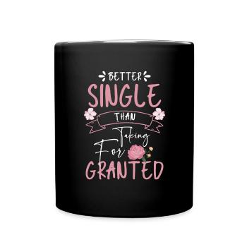 Solo Relation Bachelorette Liberté - Mug uni - noir - Devant
