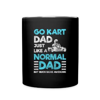 Kart Driver Go kart - Mug uni - noir - Devant