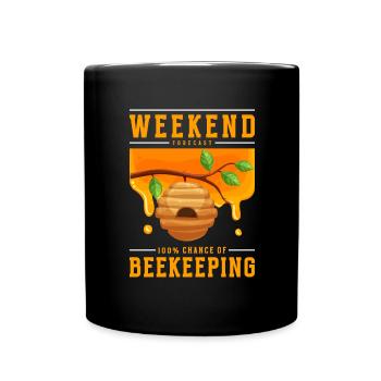 Beekeeper Beekeeping Beehive Nature - Full Colour Mug - black - Front