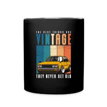 Oldtimer Motorist Old - Full Colour Mug - black - Front