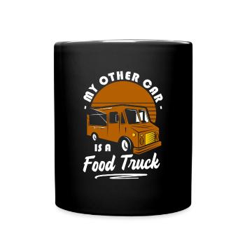 Food Truck Festival Food - Full Colour Mug - black - Front