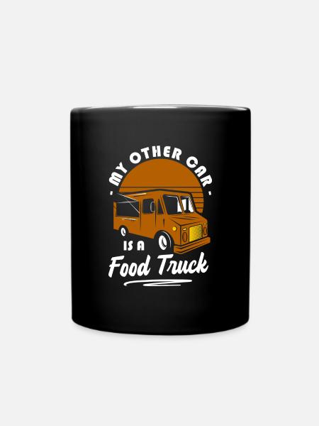 Food Truck Festival Food - Mug uni - noir