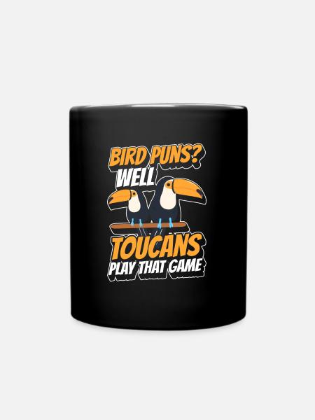 Tukan Tropen - Tasse einfarbig - Schwarz