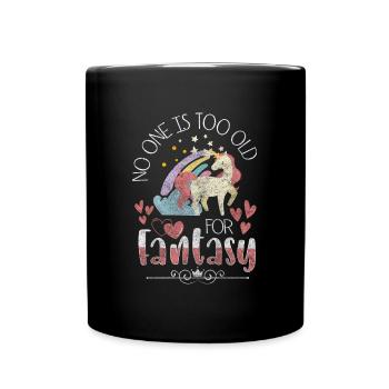 Fille de rêves de fée - Mug uni - noir - Devant