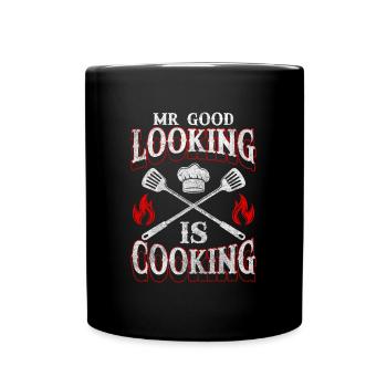 Chef, Chef, Restaurant, - Mug uni - noir - Devant