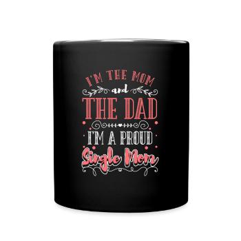 Elternteil Kind Allein Liebe - Tasse einfarbig - Schwarz - Vorne
